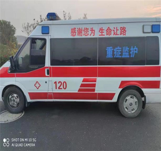 霍邱救护车出租服务案例3