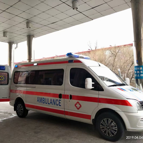 霍邱救护车出租服务案例2